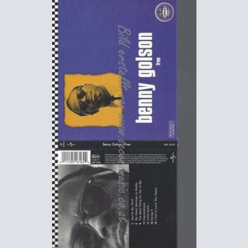 CD--BENNY GOLSON--FREE
