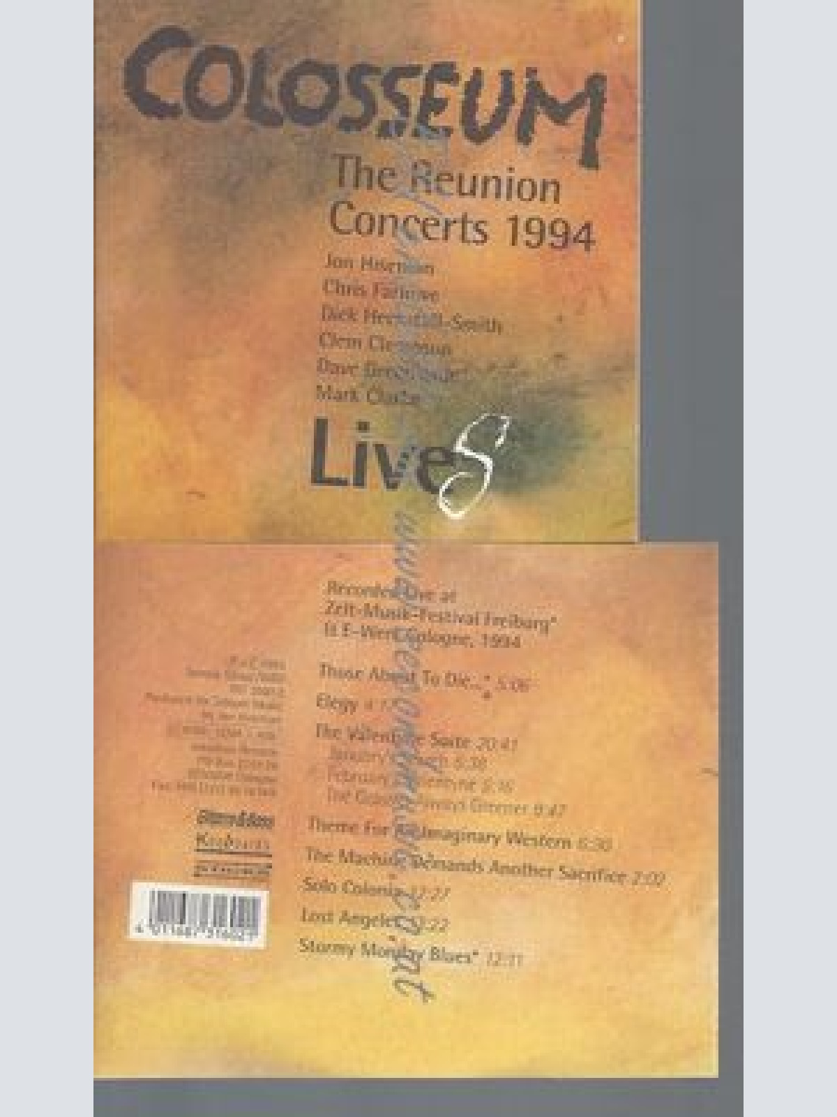 CD--COLOSSEUM--REUNION CONCERTS' -LIVE-