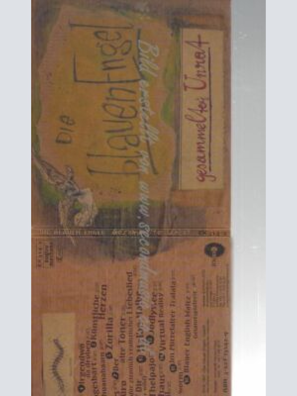 CD--BLAUEN ENGEL,DIE | --GESAMMELTER UNRAT