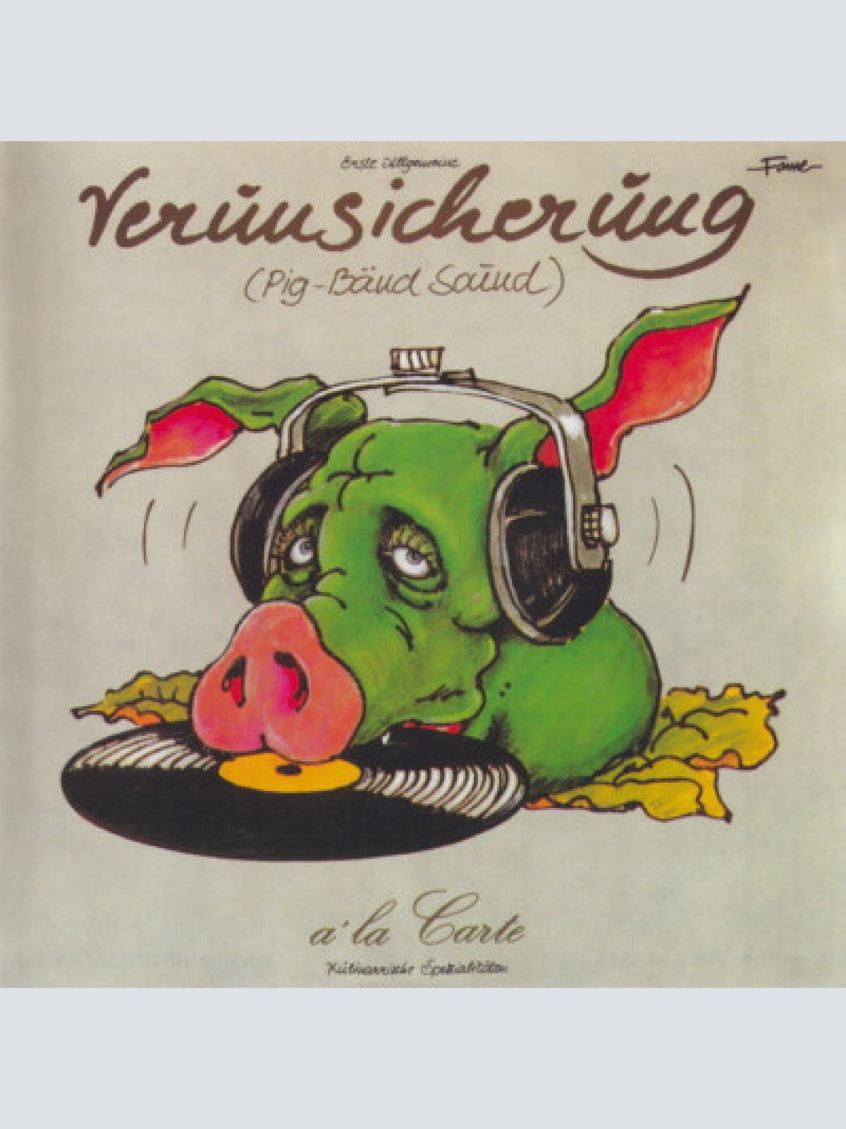 CD, Album, RE Erste Allgemeine Verunsicherung* - A La Carte