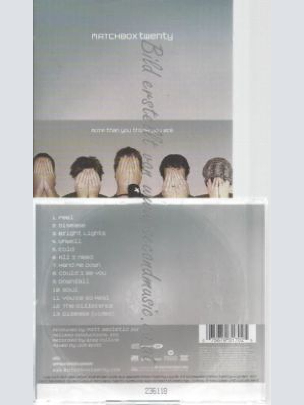 CD--MATCHBOX TWENTY--MORE THAN YOU THINK YOU ARE