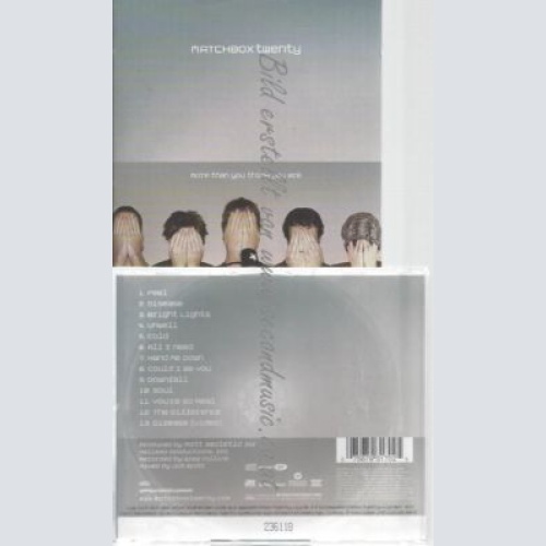 CD--MATCHBOX TWENTY--MORE THAN YOU THINK YOU ARE