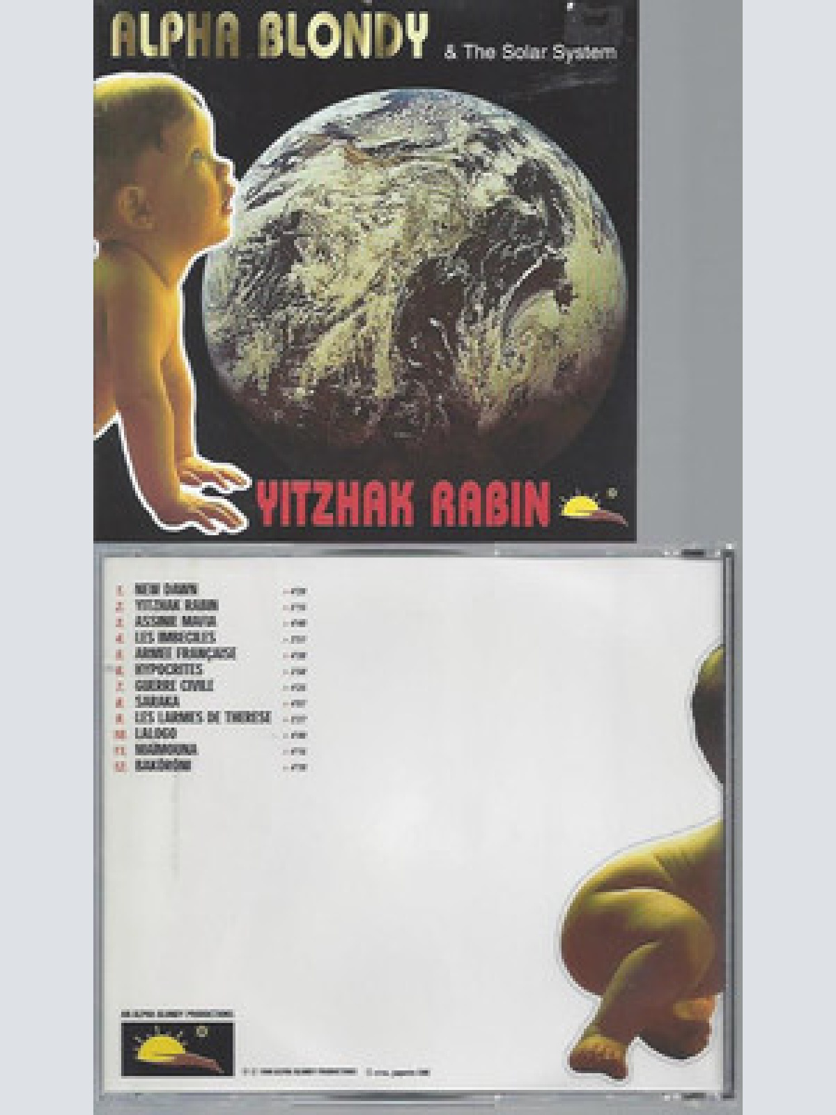 CD-ALPHA BLONDY & THE SOLAR SYSTEM YITZHAK RABIN