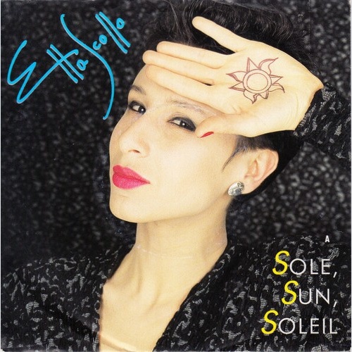 7", Single Etta Scollo - Sole, Sun, Soleil