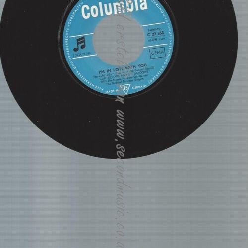 7"  Cliff Richard And The Shadows – I Could Easily Fall