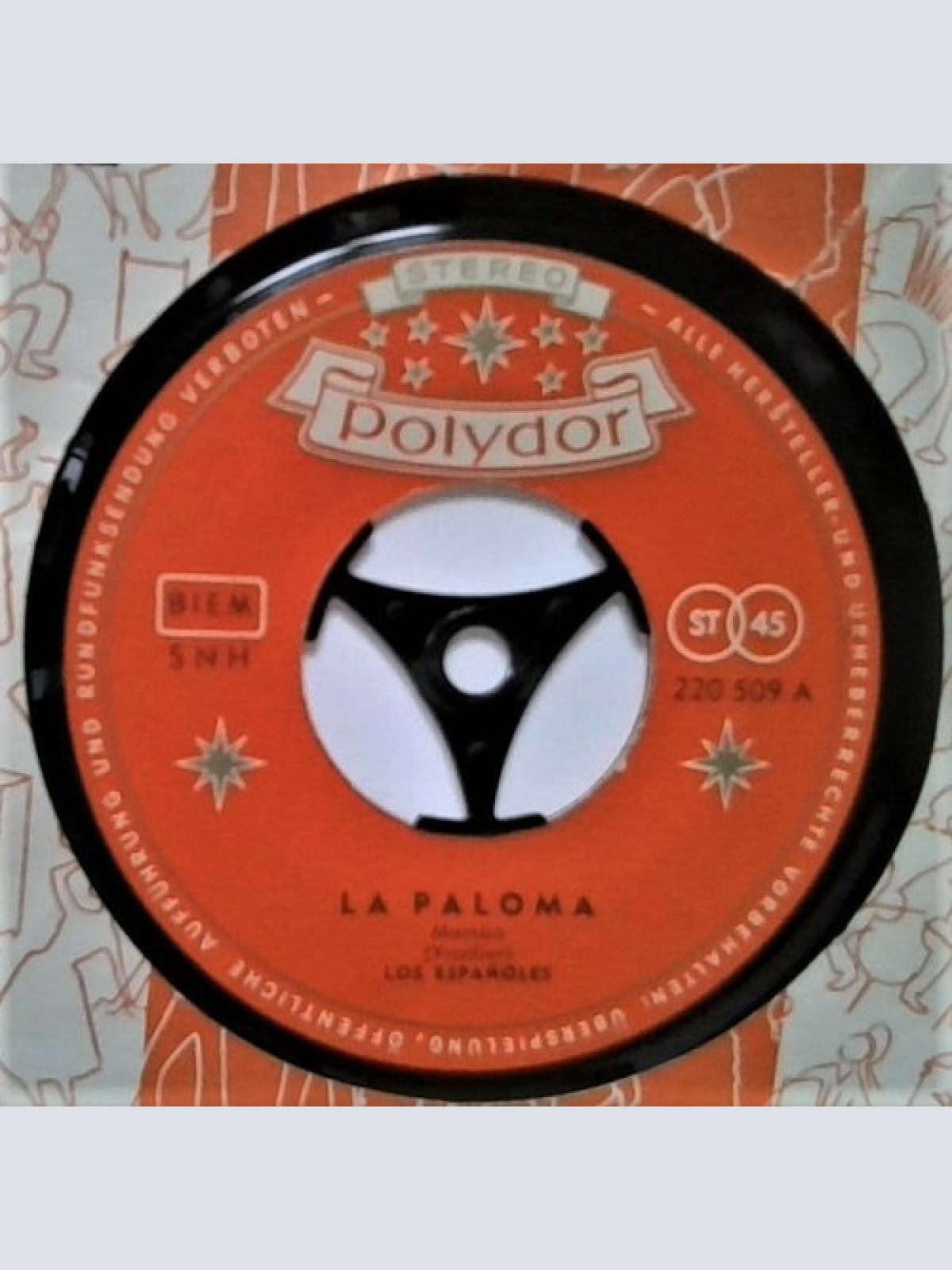 7", Single Los Españoles - La Paloma