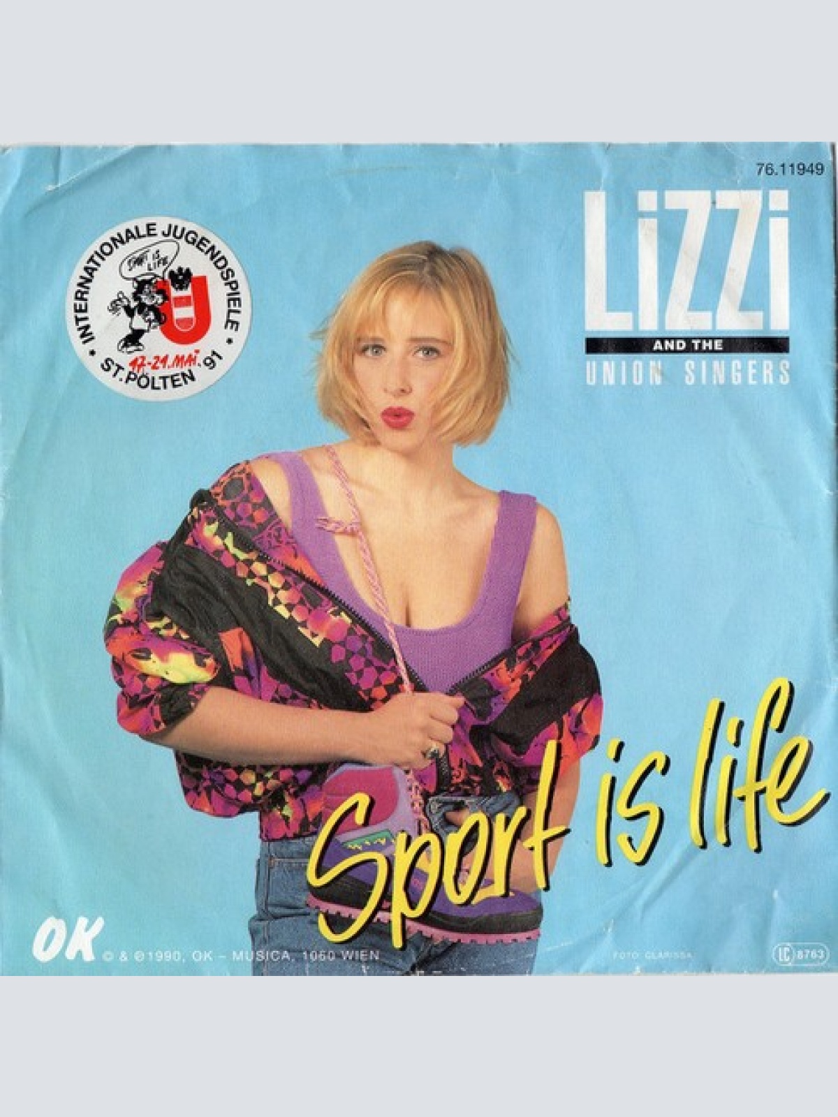 7", Single Elisabeth Engstler And The Union Singers (2) - Sport Is Life