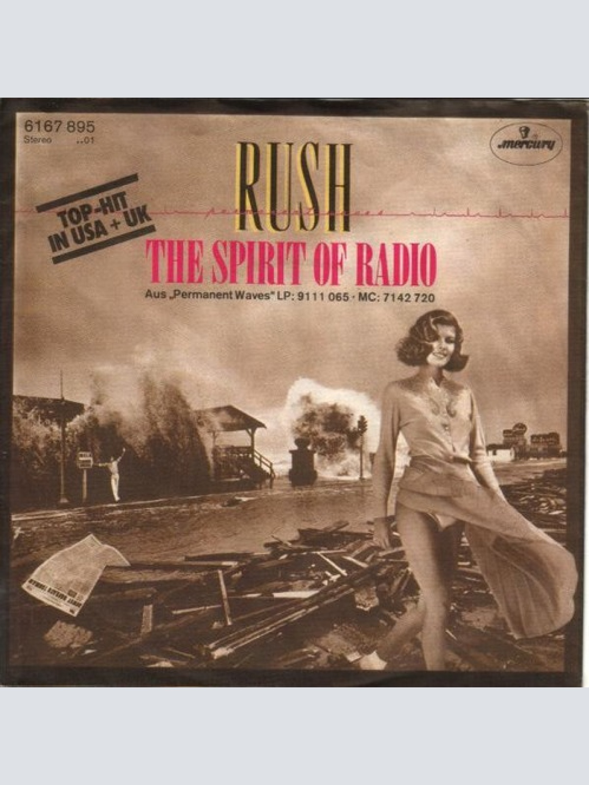7", Single Rush - The Spirit Of Radio