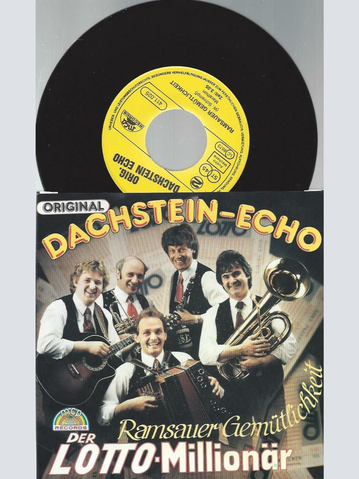 7" Orig. Dachstein Echo -- Der Lotto-Millionär