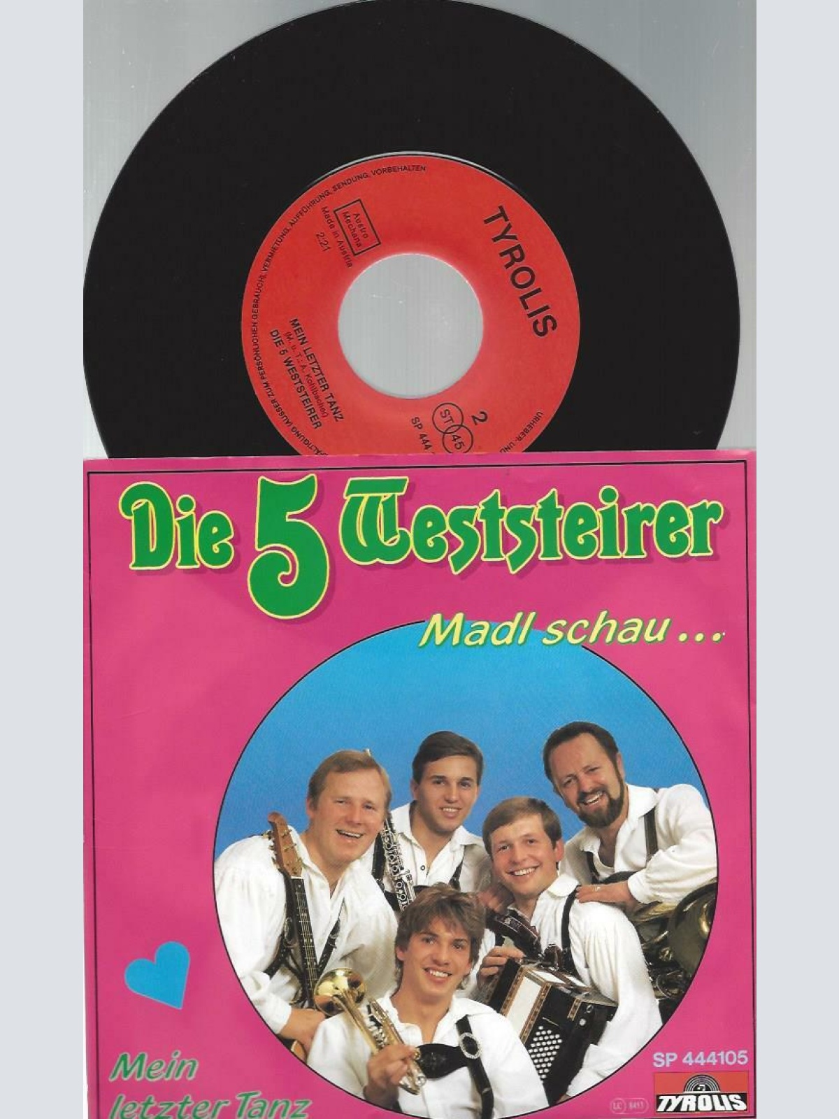 7" Die 5 Weststeirer – Madl Schau..