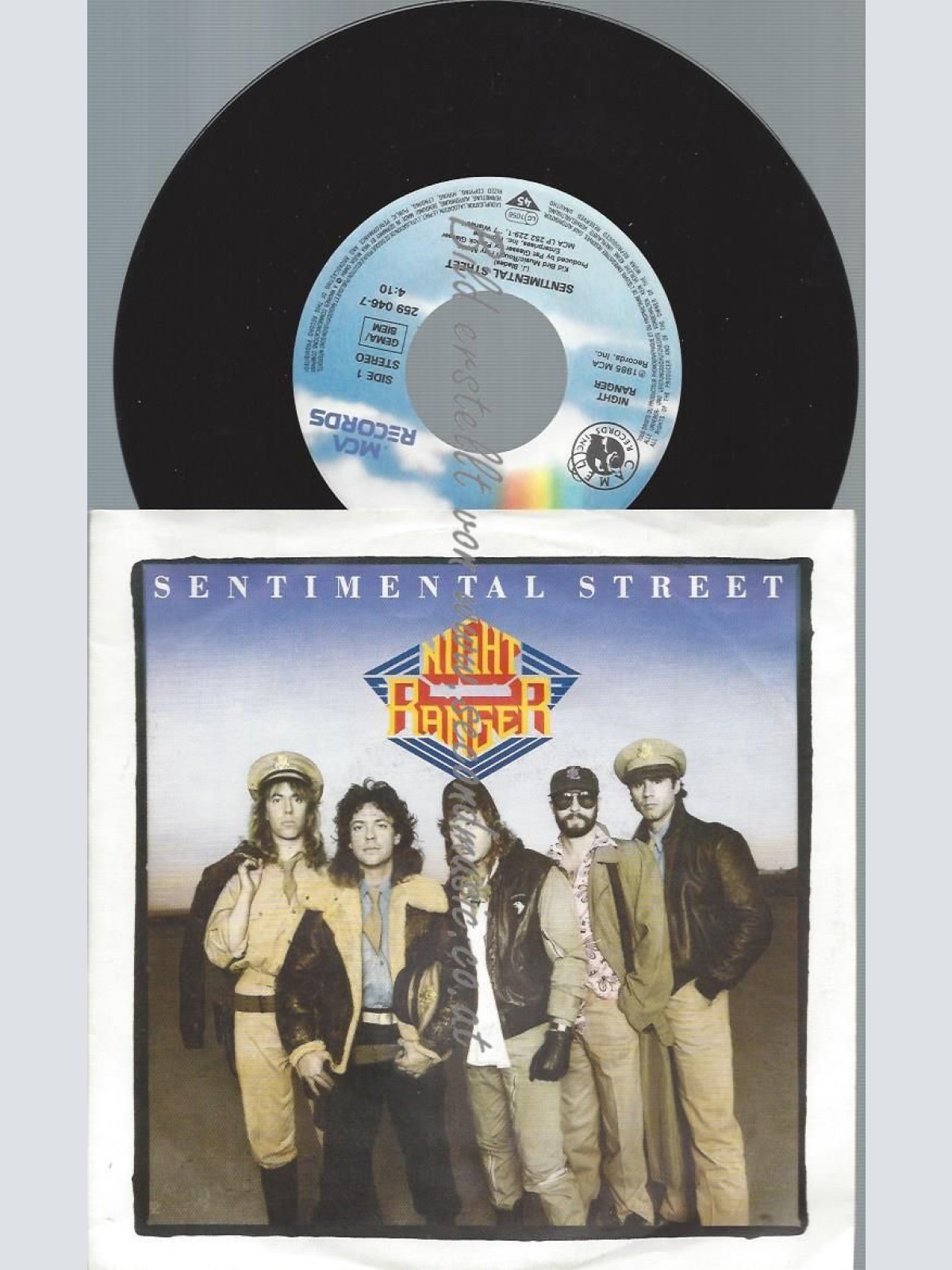 7"  Night Ranger  Sentimental Street