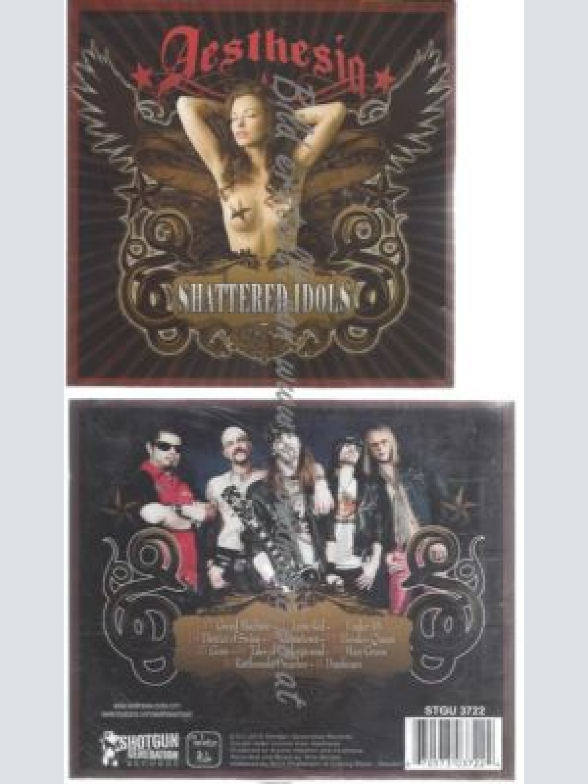 CD--AESTHESIA--SHATTERED IDOLS