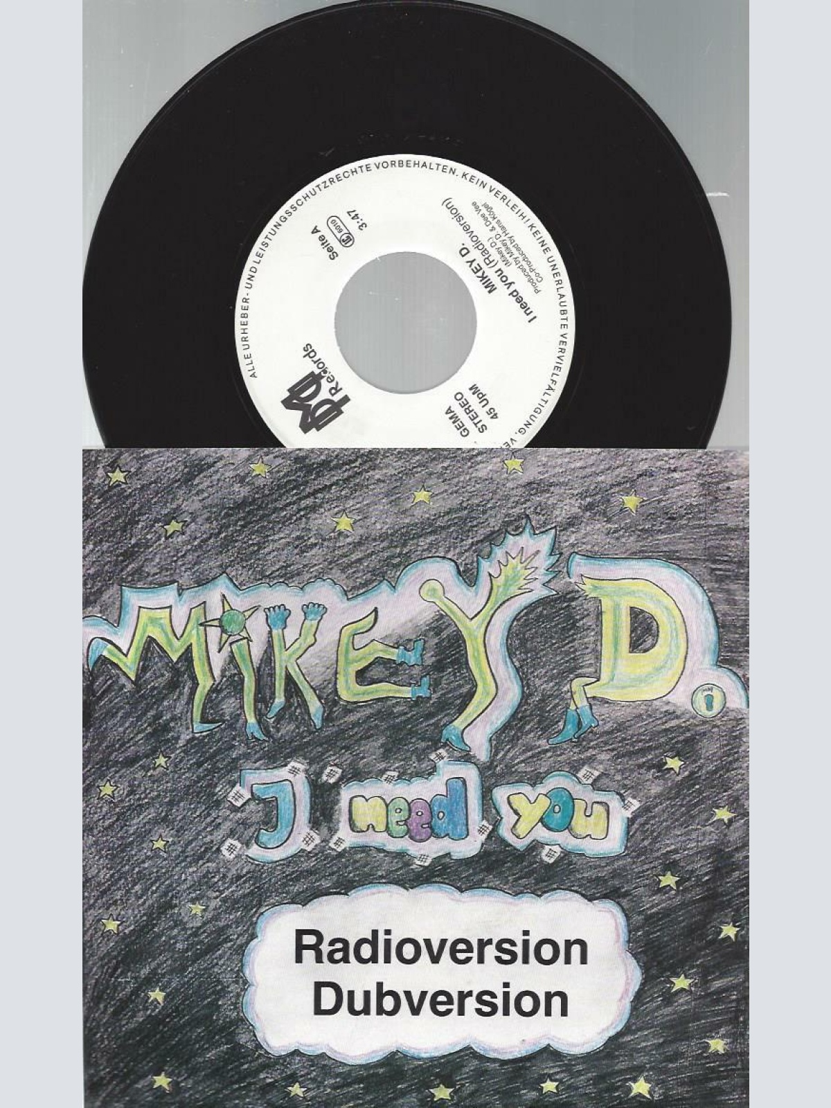 7" Mikey D.  – I Need You