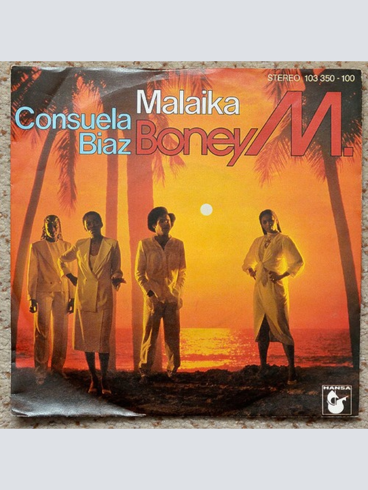 7" Boney M. - Malaika / Consuela Biaz