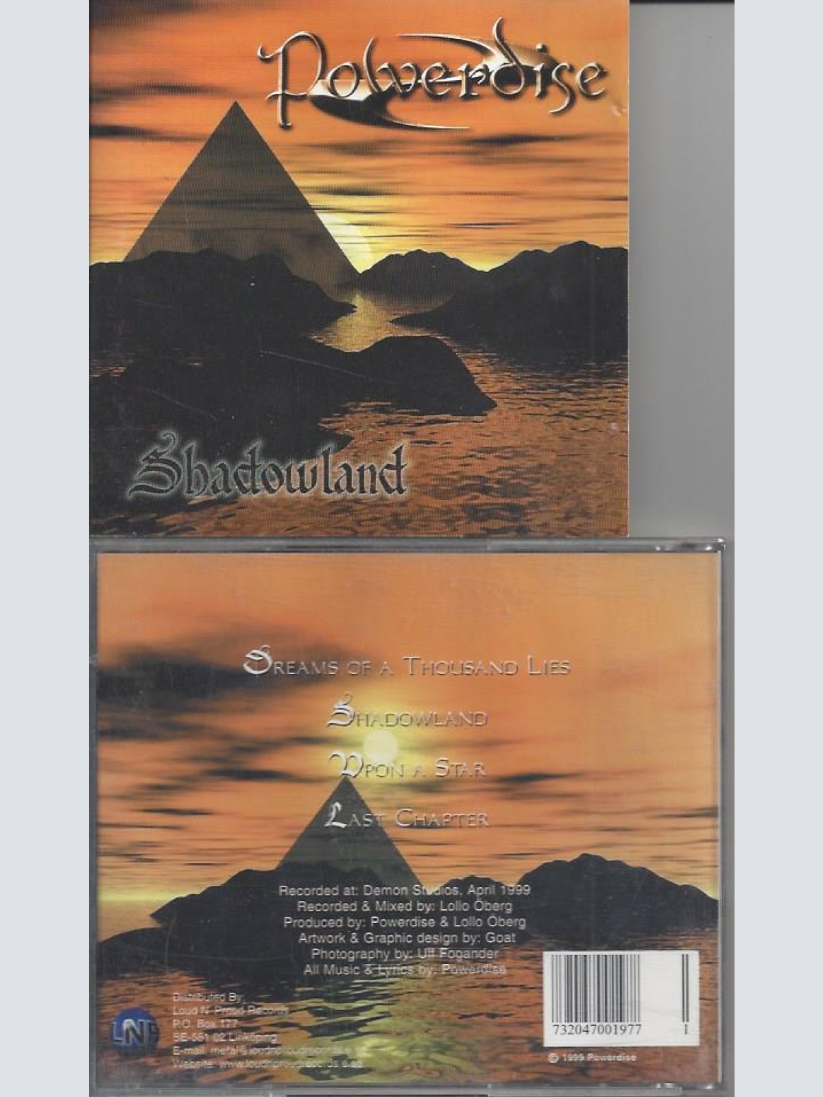 CD- Powerdise – Shadowland