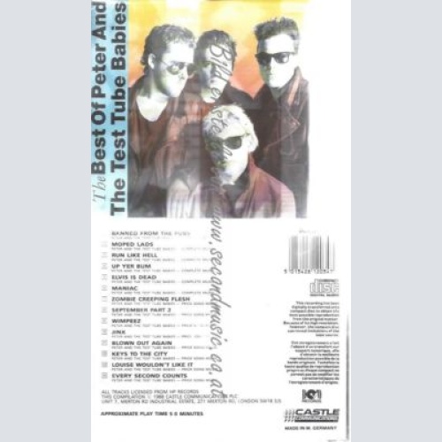 CD--PETER & THE TEST TUBE BABIES--THE BEST OF
