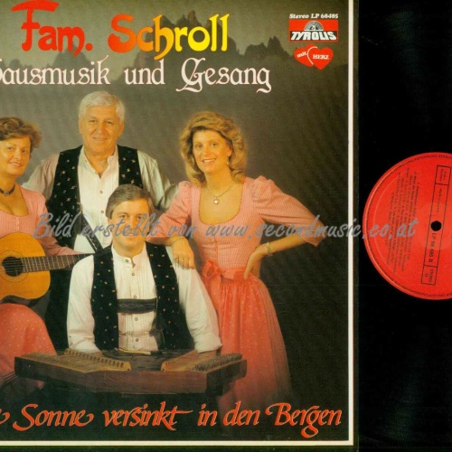 LP--Fam. Schroll – Hausmusik Und Gesang / NM