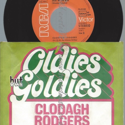 7"   Clodagh Rodgers – Come Back And Shake Me / OLDIES GOLDIES