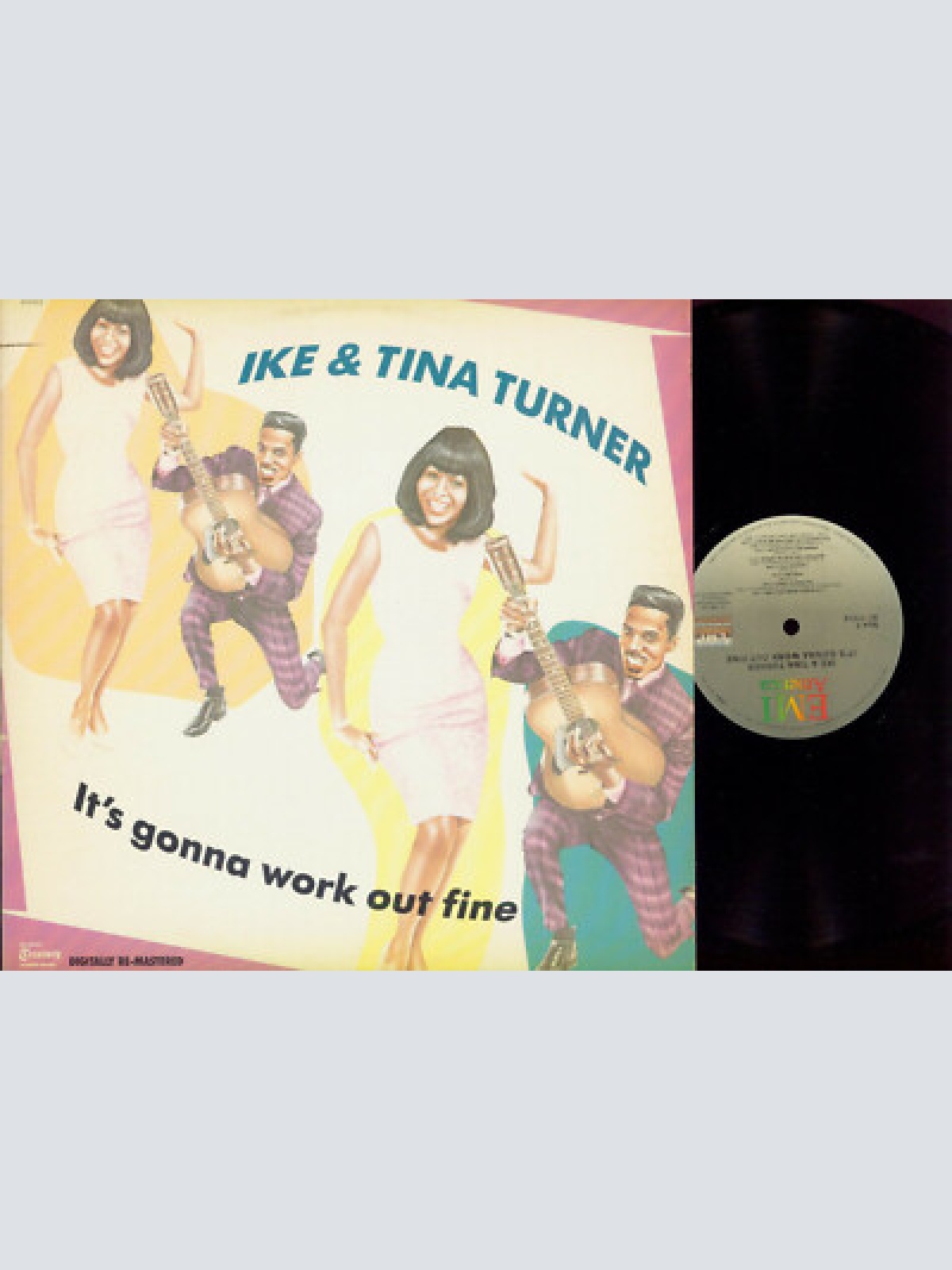 LP--Ike & Tina Turner – It's Gonna Work Out Fine // ST-17212 / Cutout