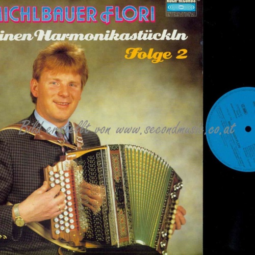 LP--Michlbauer Flori -- Harmonikastückln  Folge 2/ NM