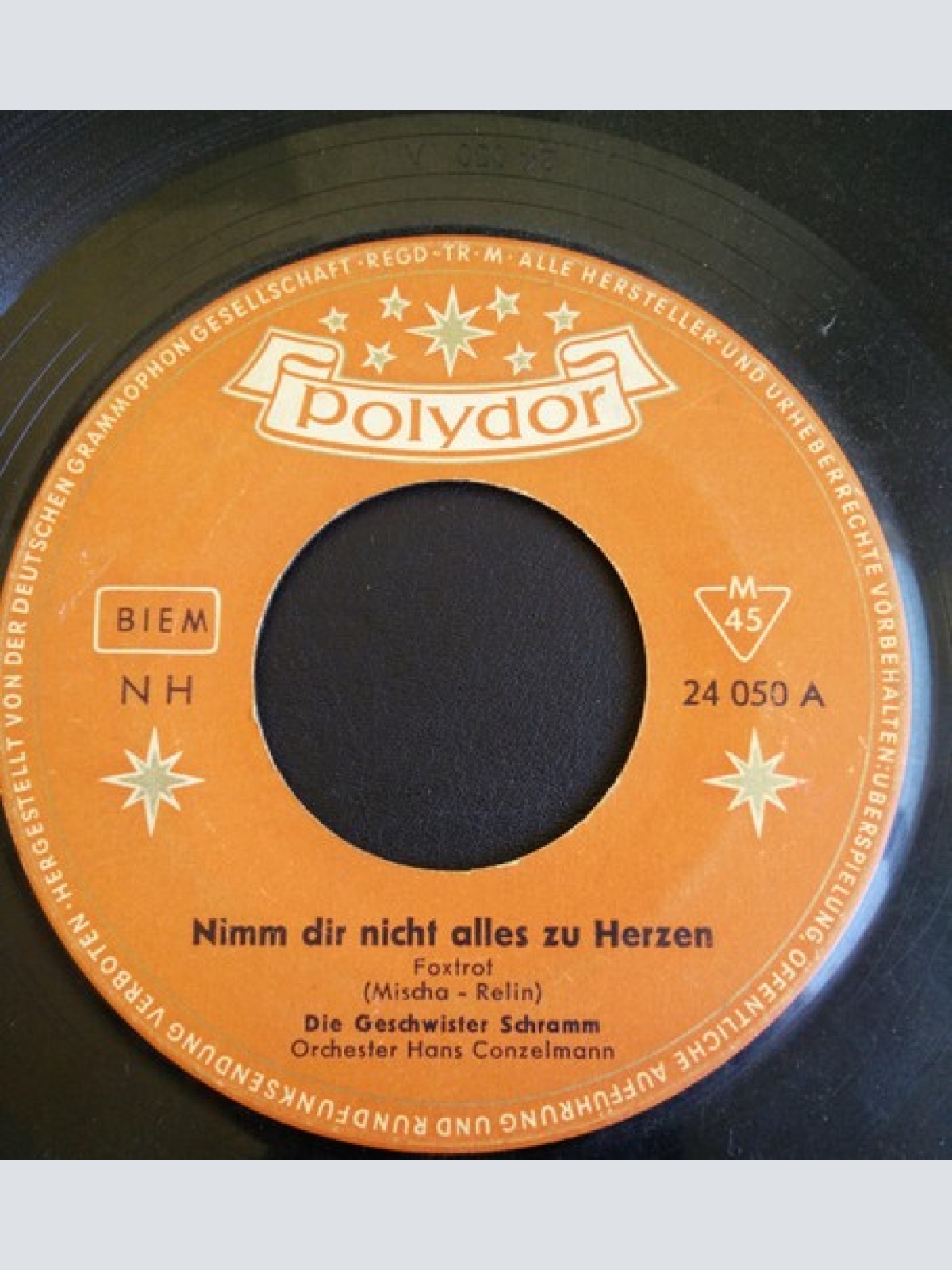 7", Mono Geschwister Schramm - Nimm Dir Nicht Alles Zu Herzen