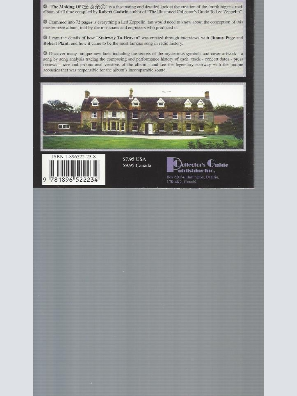 Book--The Making of Led Zeppelin's IV (Taschenbuch) -Zoso --  Robert Godwin