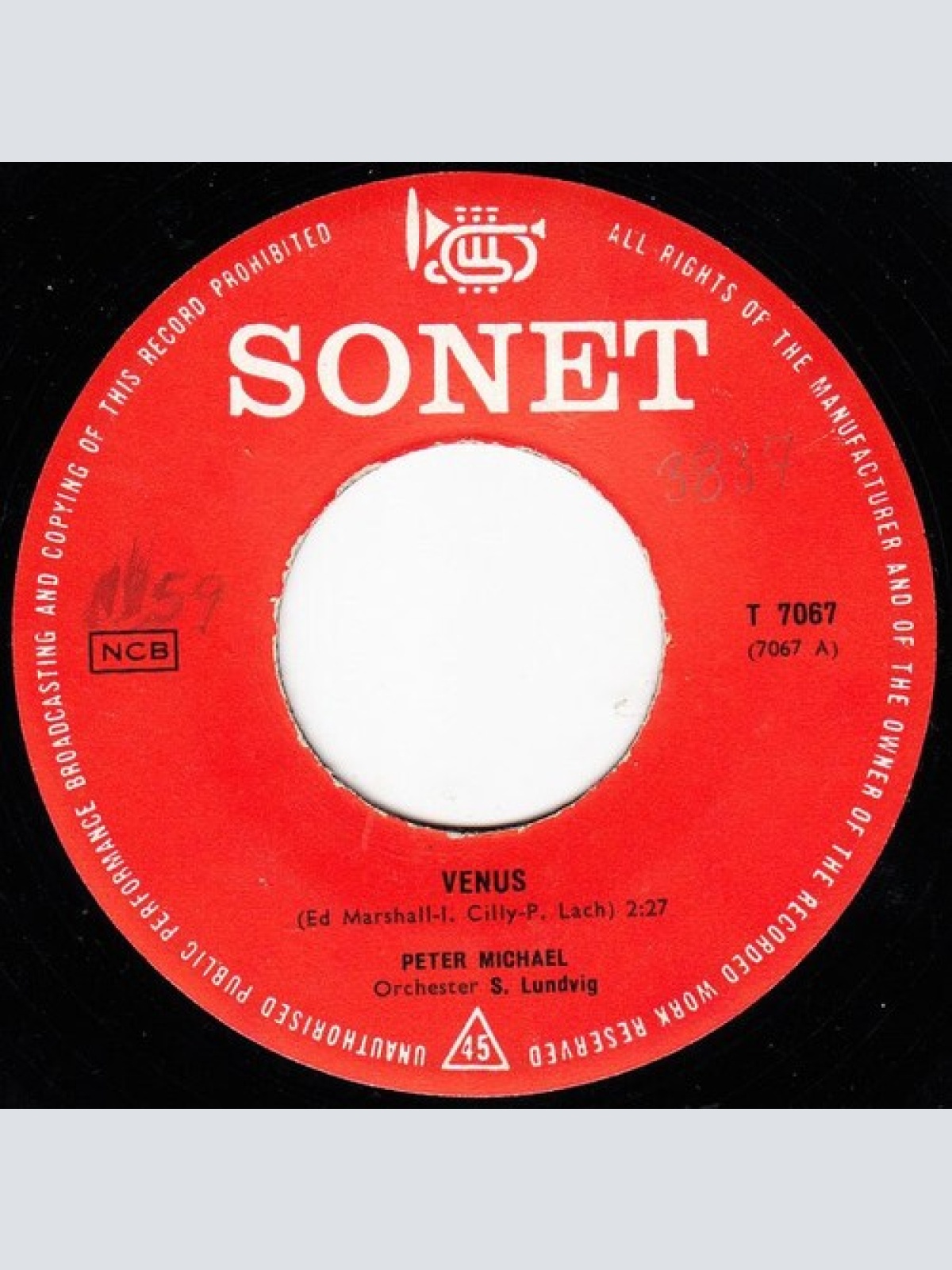 7", Single Peter Michael (4) - Venus