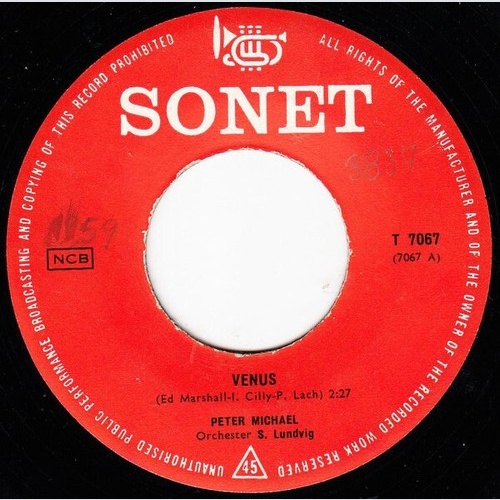 7", Single Peter Michael (4) - Venus