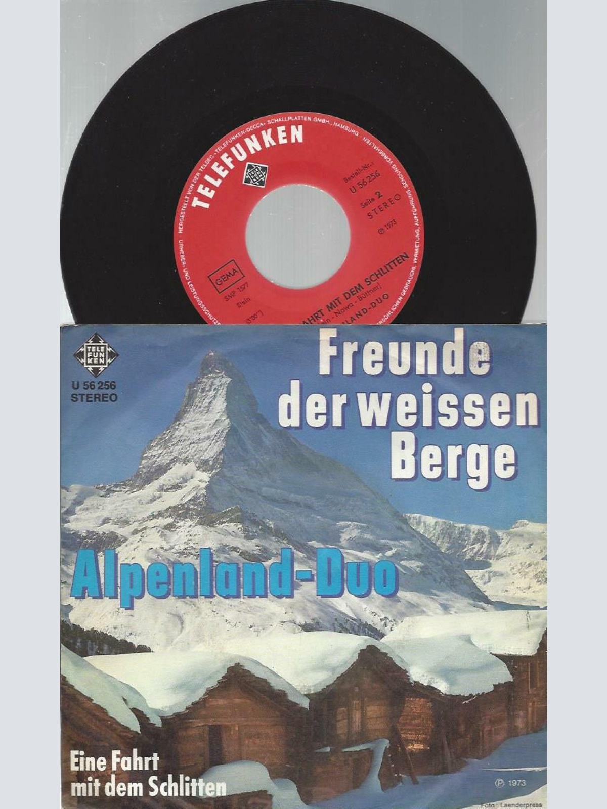 7" Alpenland Duo – Freunde Der Weissen Berge