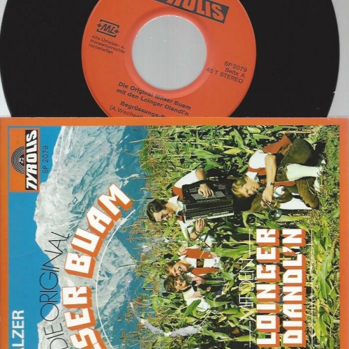 7" Die Original Milser Buam   --Begrüssungs Polka