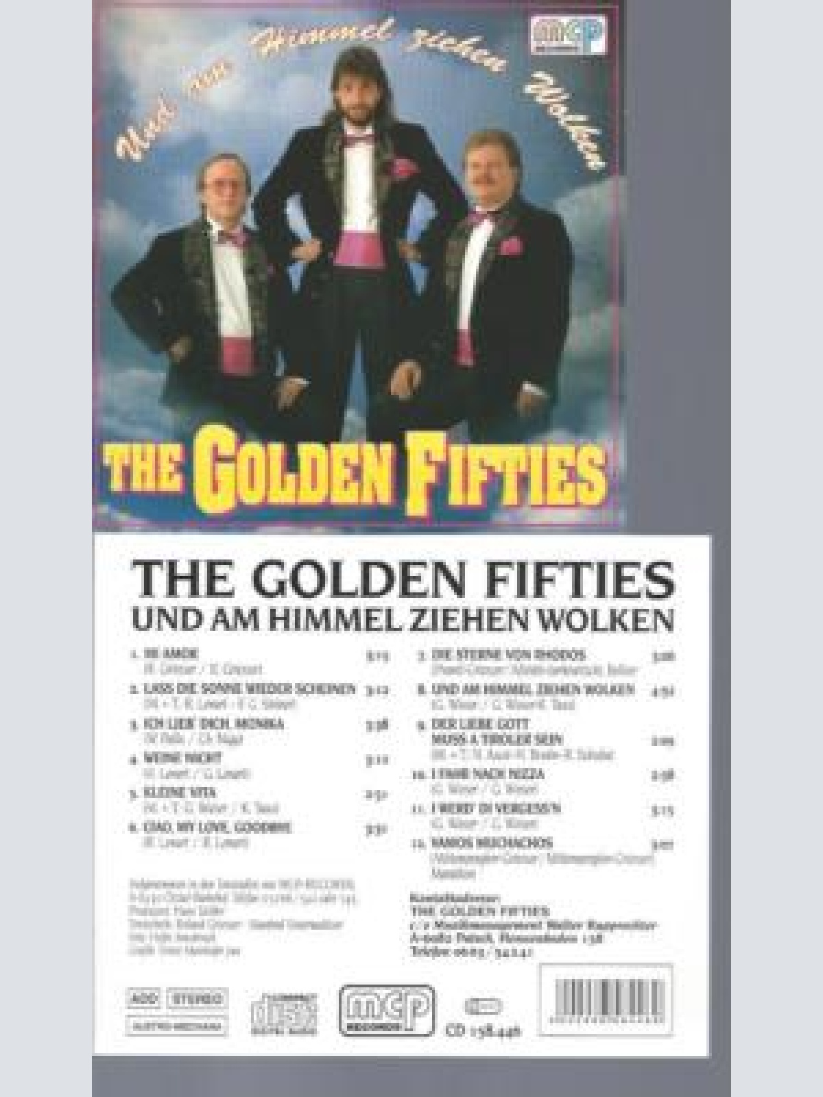 CD--THE GOLDEN FIFTIES UND AM HIMMEL ZIEHEN WOLKEN