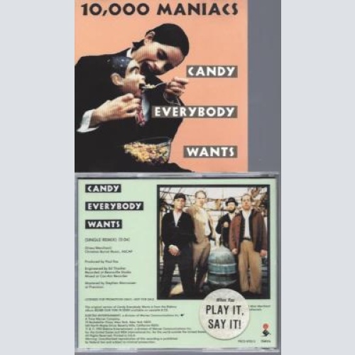 CD-- 10,000 Maniacs  Candy Everybody Wants // PROMO