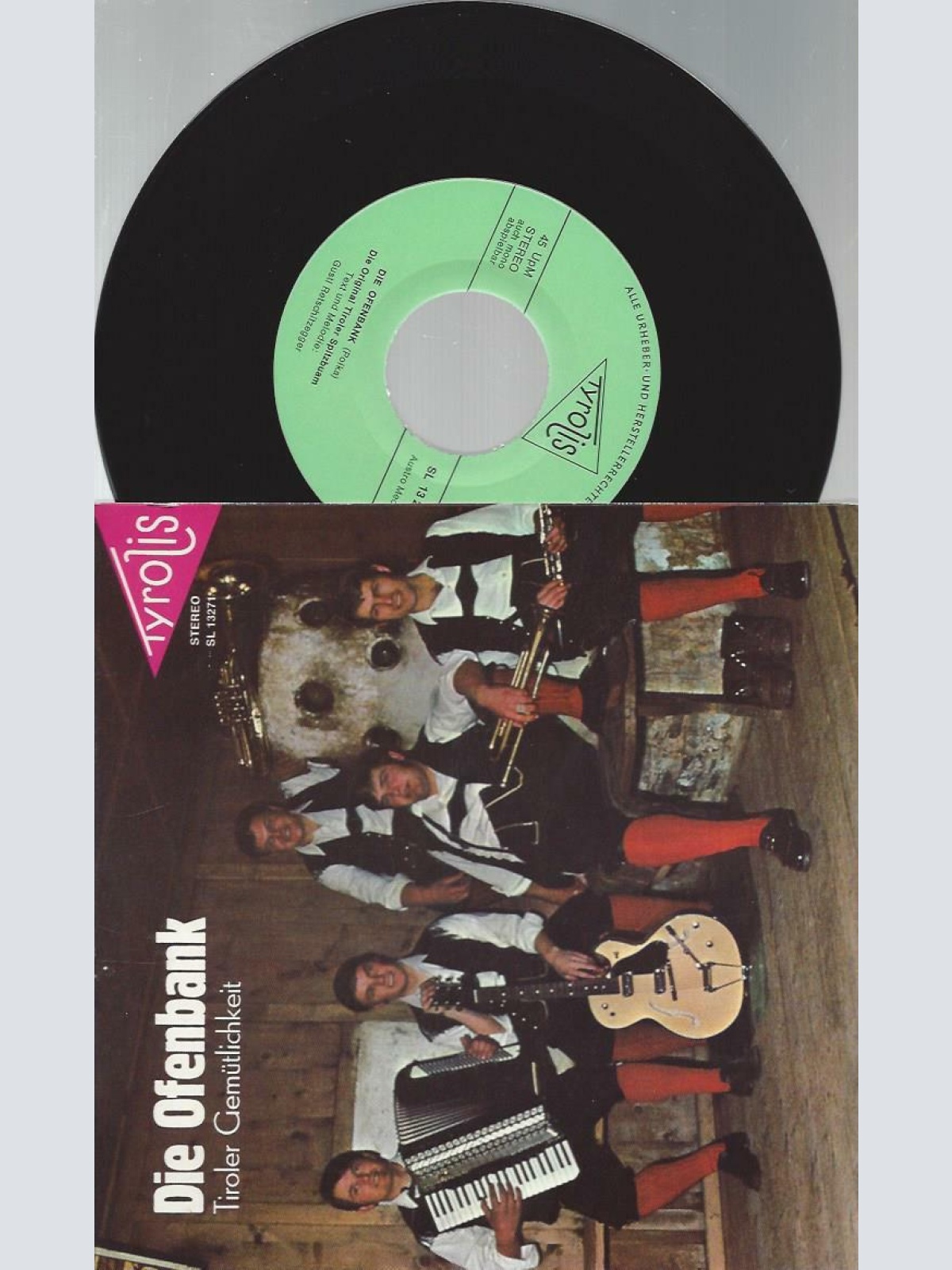 7" Die Original Tiroler Spitzbuam – Die Ofenbank