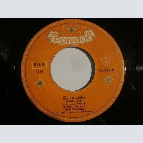 7", Mono Rudi Schuricke - Deine Liebe / O Massa!