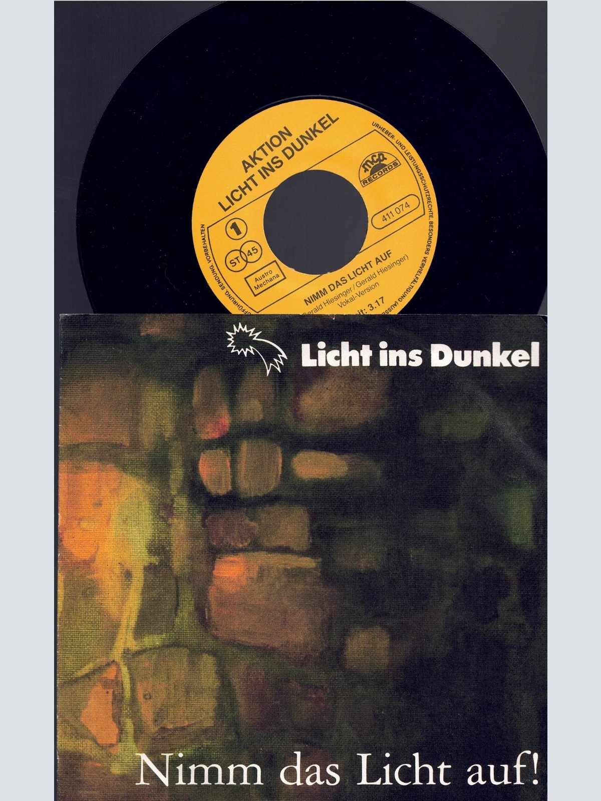 7", Licht ins dunkel    Nimm das Licht auf