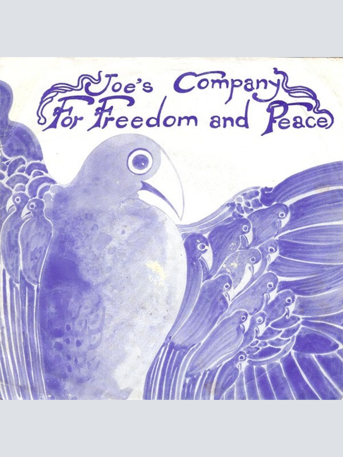 7", Single Joe's Company - For Freedom And Peace