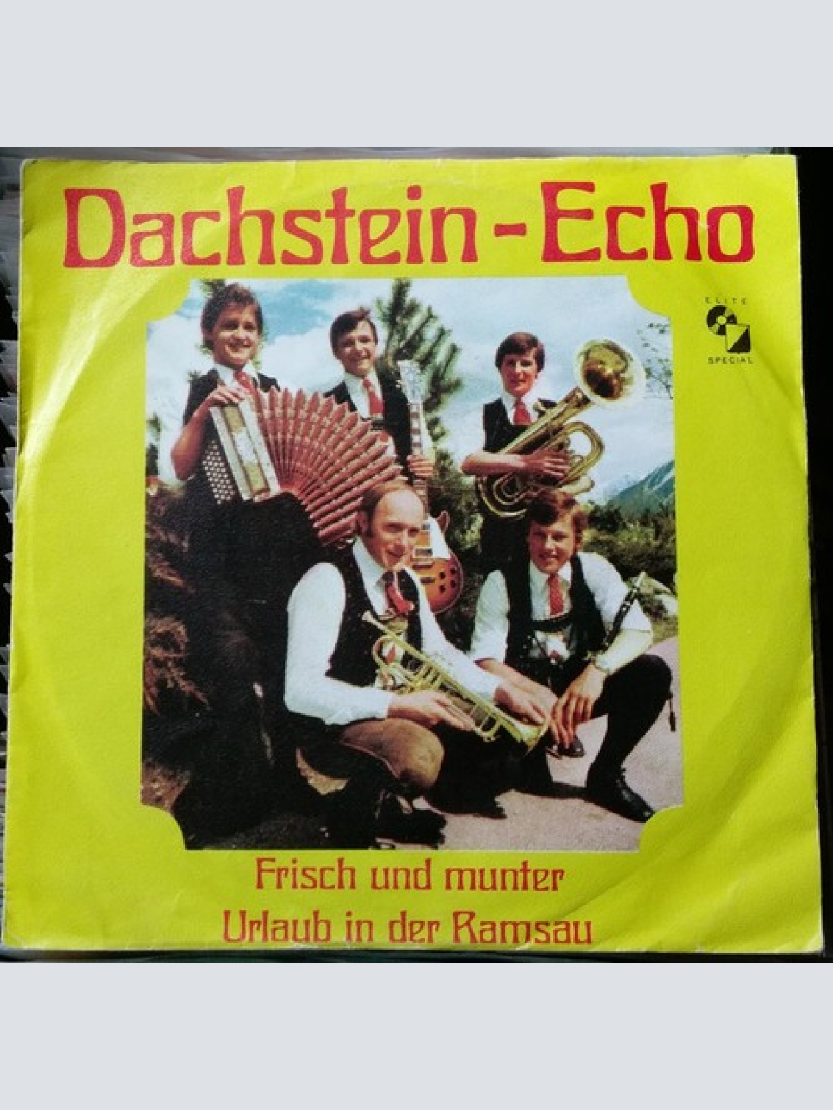 7", Single Original Dachstein Echo - Frisch Und Munter