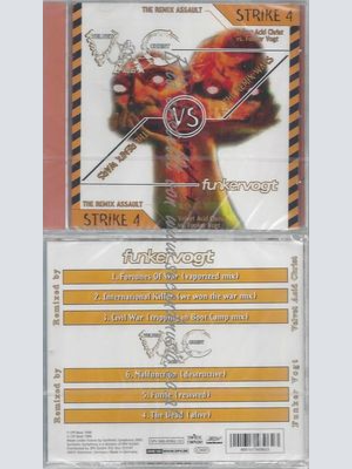 CD--FUNKER VOGT--THE REMIX WARS VOL.4