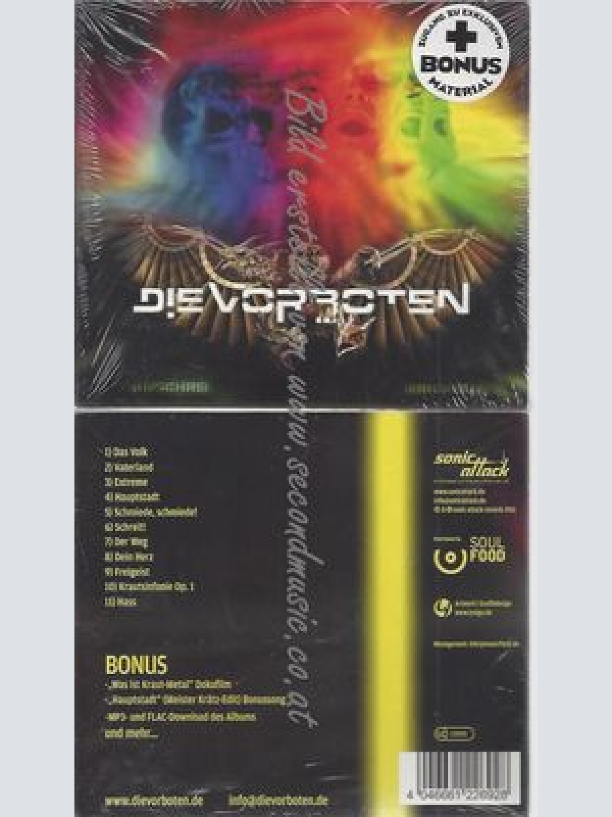 CD--DIE VORBOTEN--AUFSCHREI