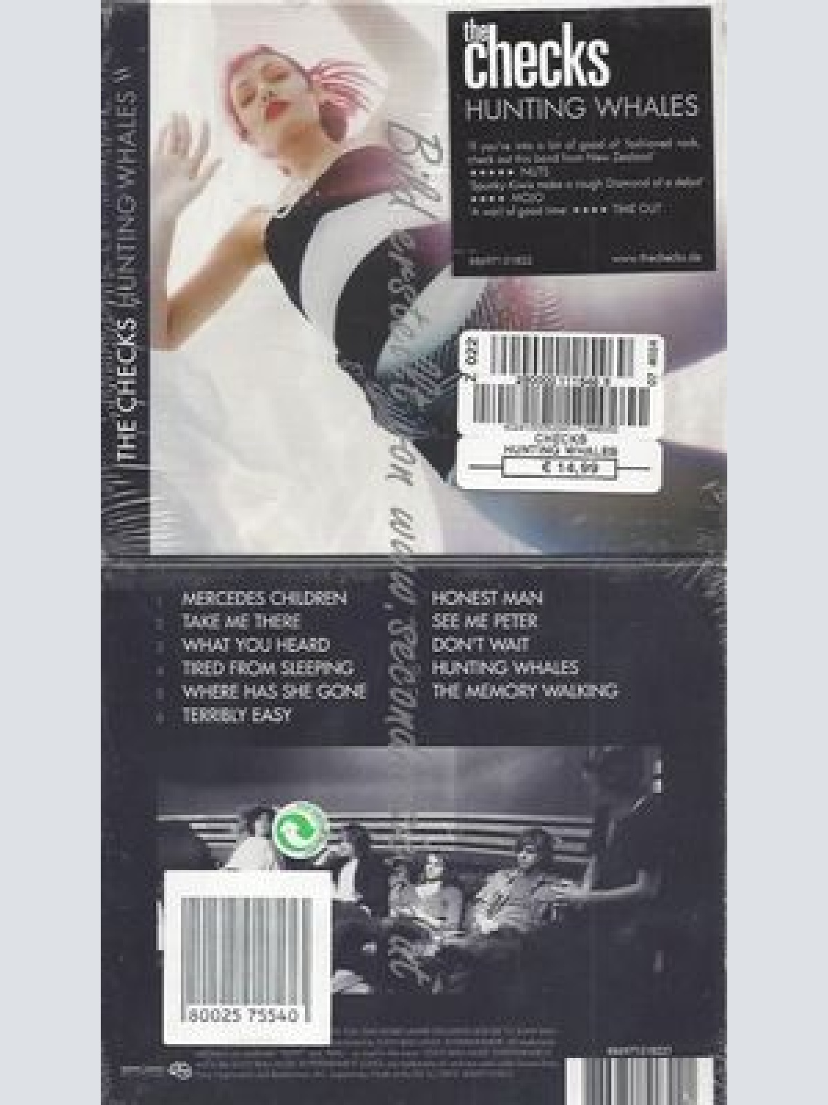 CD--THE CHECKS--HUNTING WHALES