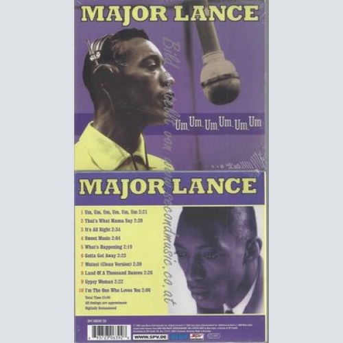 CD--LANCE,MAJOR--UM,UM,UM,UM,UM,UM