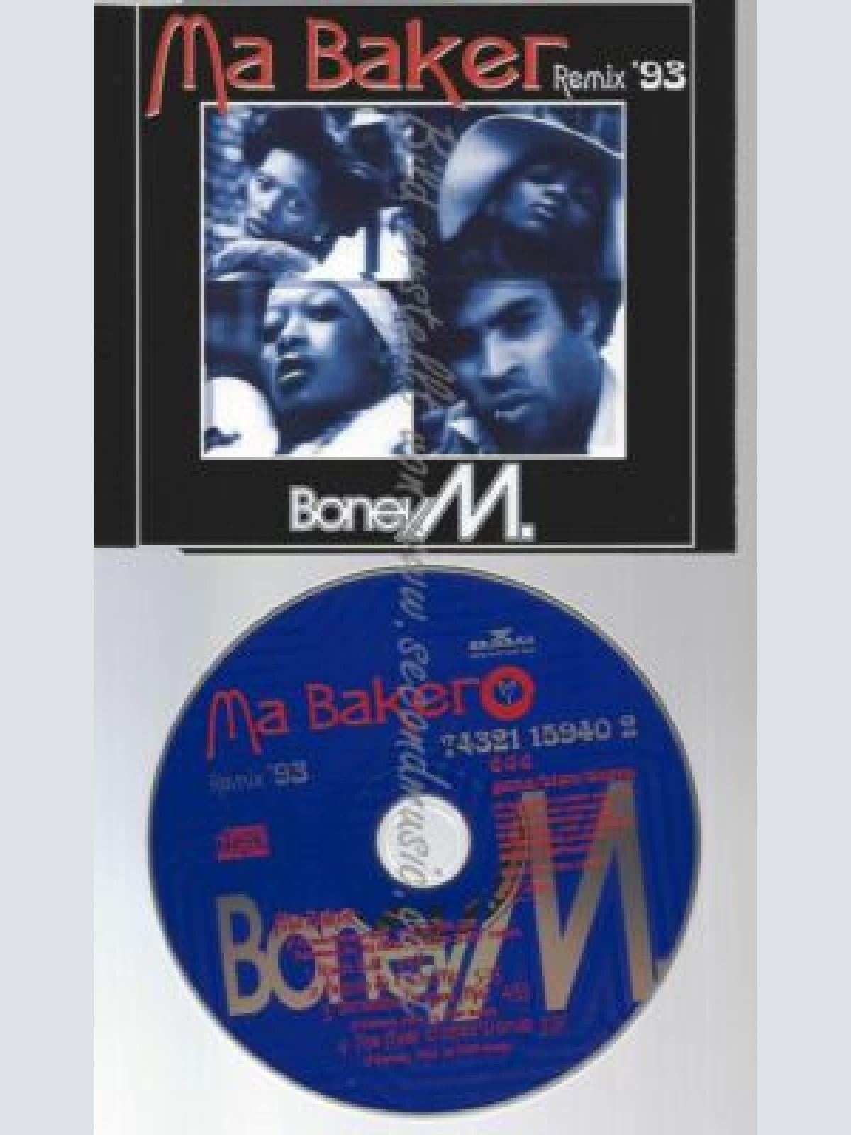 CD--BONEY M.--MA BAKER (REMIX ')93