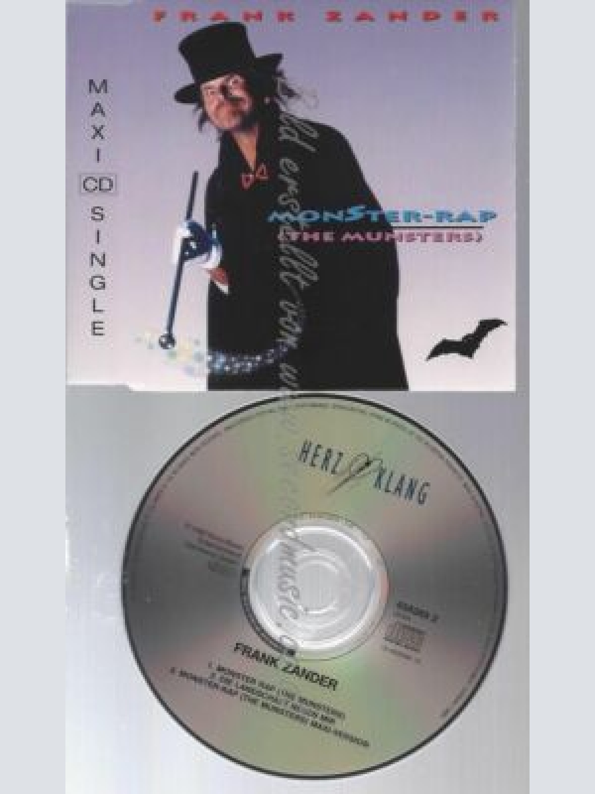 CD--FRANK ZANDER--MONSTER-RAP (THE MUNSTERS)