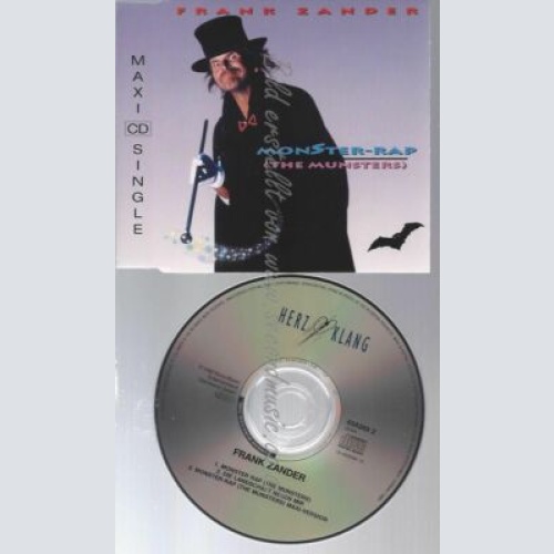 CD--FRANK ZANDER--MONSTER-RAP (THE MUNSTERS)