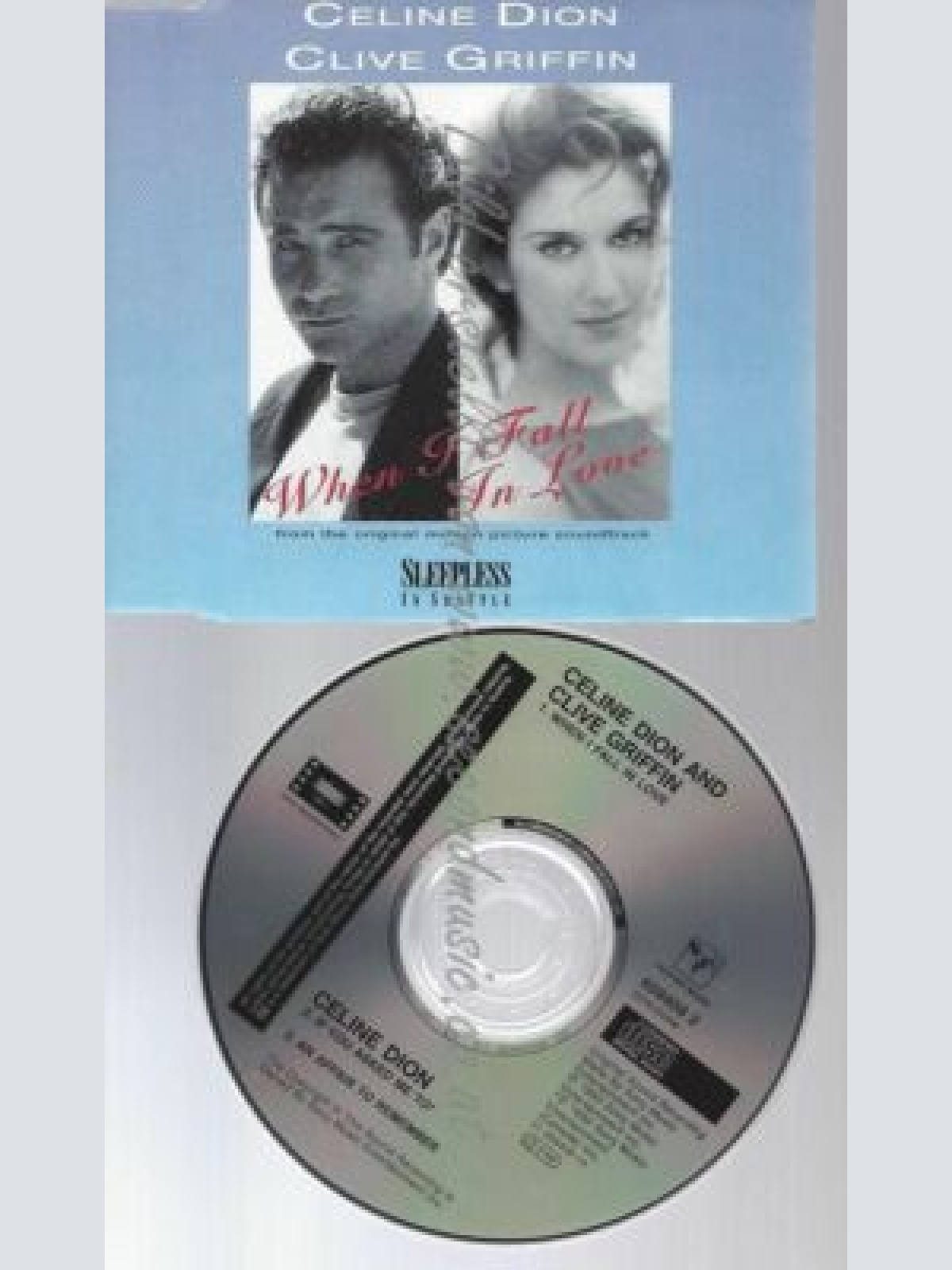 CD--CELINE DION & CLIVE GRIFFIN | --WHEN I FALL IN LOVE