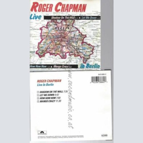 CD--ROGER CHAPMAN | --LIVE IN BERLIN