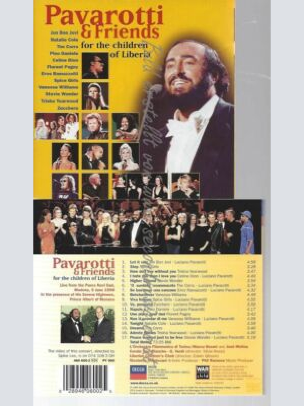 CD--LUCIANO PAVAROTTI & FRIENDS   (FOR THE CHILDREN OF LIBERIA)