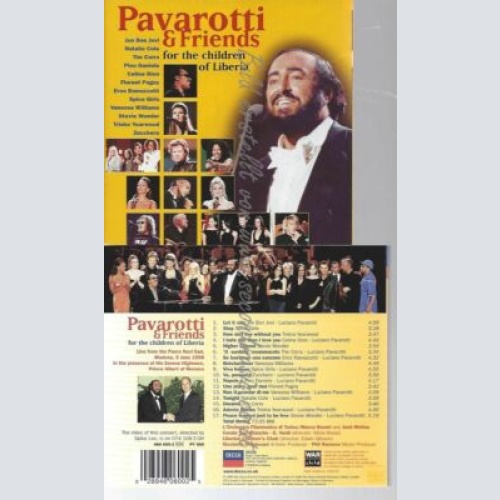 CD--LUCIANO PAVAROTTI & FRIENDS   (FOR THE CHILDREN OF LIBERIA)