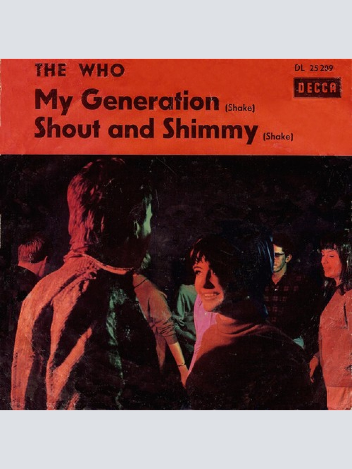 7", Single The Who - My Generation / Shout And Shimmy