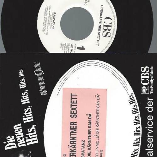 7" Oberkärntner Sextett --Raspatanz //Promo
